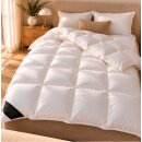 Ganzjahres-Daunendecke 135x200 cm 1100 g – warm