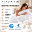 Federbett 135x200 cm 1250 g – 85 % Federn, 15 % Daunen