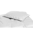 Kinder-Daunenset Decke 100x135 cm + Kissen 40x60 cm – 70 % Daunen