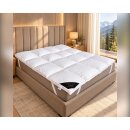 Daunen-Topper 140x200 cm 4300 g – mit Eckgummis