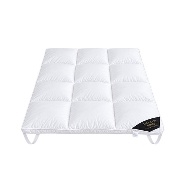 Daunen-Topper 160x200 cm 4800 g – mit Eckgummis