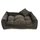 Hundebett Kunst Leder Hundekissen Hundesofa Katzenbett Hundekorb Gr. XXL - 110/90 schwarz