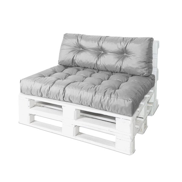 Palettenkissen Rückenkissen MH-JC01 Light Grey 120x40x10/20