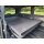 Schlafauflage Matratze Klappmatratze Bett VW T5 T6 Multiflexboard Schwarz 185x148x6 cm