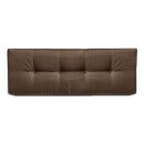 Palettenkissen Palettenauflage Rückenkissen Sofa Euro Paletten Polster MH-JC02 Dunkelbraun 120x40x10-20 cm