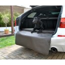 Hundebett Kofferraum Matte Luca Autoschondecke Kunst Leder Autositz Schutzdecke Brown M ( 100x80x5x60cm )