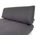 Palettenkissen Palettenauflage Palettensofa Euro Paletten Sitzkissen MH-UQ-01 Dunkelgrau 120x80x15 cm