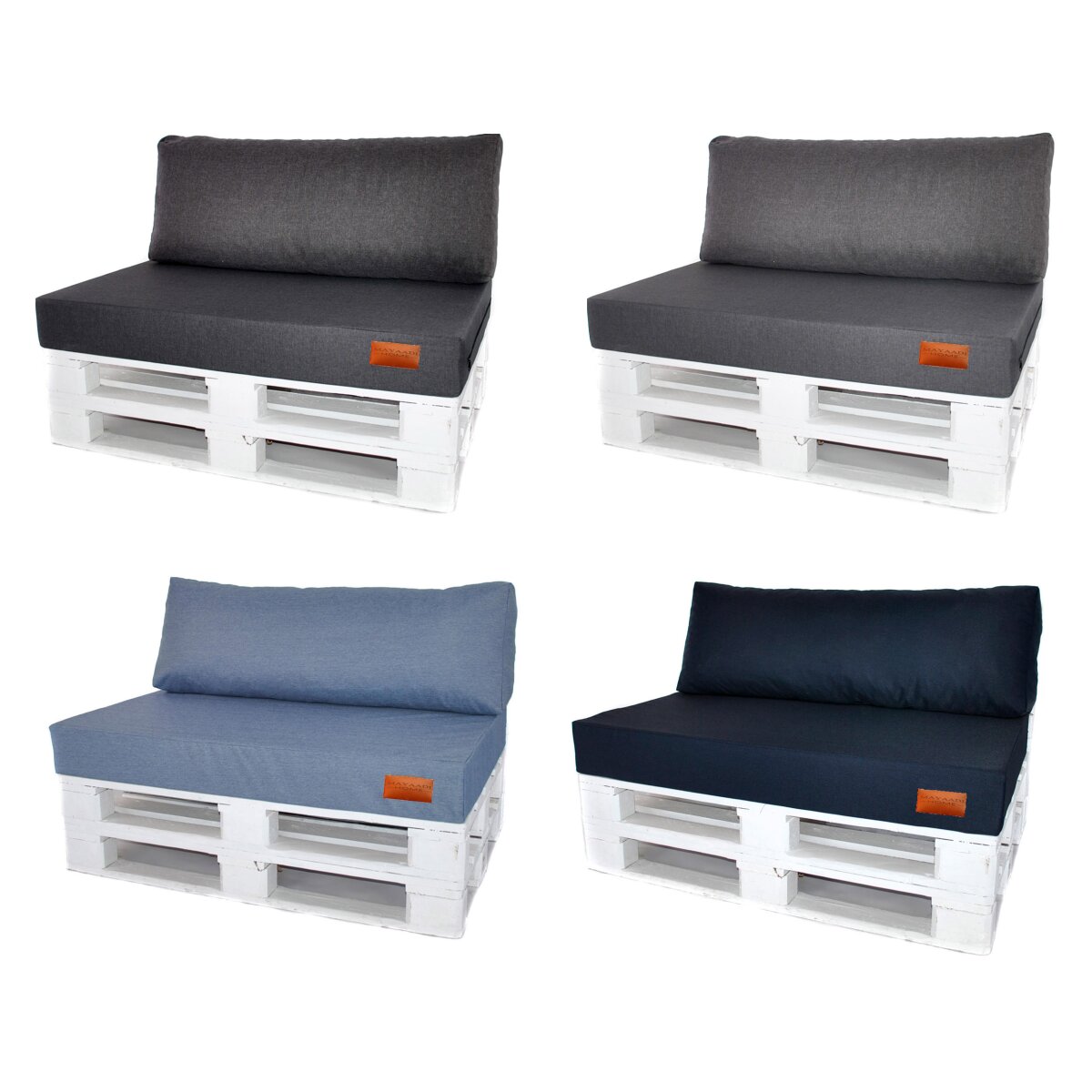 Set Palettenkissen Palettenauflage Kissen Palettensofa Euro Paletten , 84,90 €