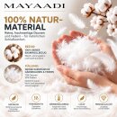 HS97 Daunendecke Decken 240x260cm 70% DAUNEN - 30% FEDERN - 2700 G 100% Natur Bettdecke
