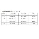 Hundebett Bobby Kunstleder Hundesofa Schlafplatz Hundekorb Hundesofa Hundekorb Dark Grey M (105x75x20 cm)