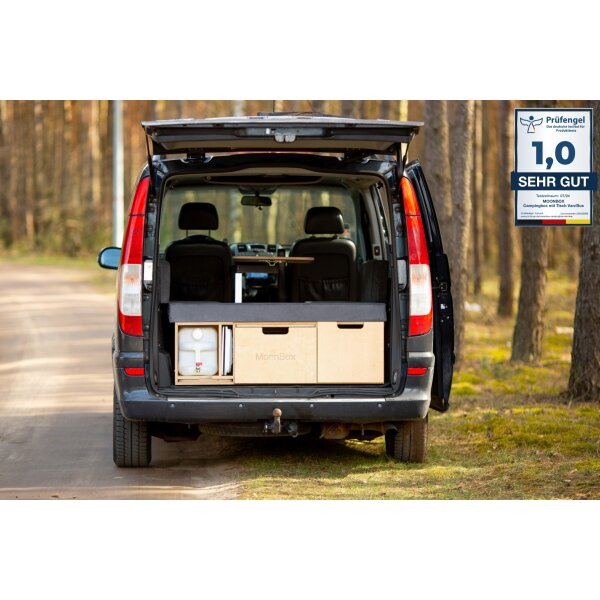 Moonbox Campingbox mit Tisch Van/Bus 124cm Modify UV-Lack