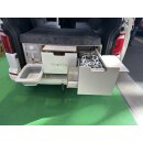 Moonbox Campingbox mit Tisch Van/Bus 115cm Modify Weiß