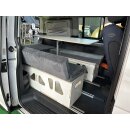 Moonbox Campingbox mit Tisch Van/Bus 115cm Modify Weiß