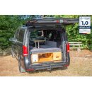 Moonbox Campingbox mit Tisch Van/Bus 124cm