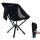 Campingstühle Angelstuhl Tragbarer Klappstuhl Picknick Outdoor Strandstuhl Schwarz