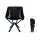 Campingstühle Angelstuhl Tragbarer Klappstuhl Picknick Outdoor Strandstuhl Schwarz