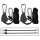MJ3 Lampen Befestigung 48 kg - 2er Set