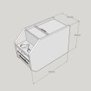 MittelKonsole Universal für Camper und Kastenwagen UV-Lack