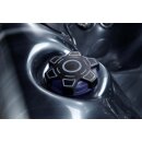 Garten-Whirlpool, ganzjährig nutzbare Badewanne mit Hydromassage für 6 Personen, 210x210 cm