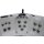 Garten-Whirlpool, ganzjährig nutzbare Badewanne mit Hydromassage für 6 Personen, 210x210 cm