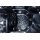 Garten-Whirlpool, ganzjährig nutzbare Badewanne mit Hydromassage für 6 Personen, 210x210 cm Dunkelgrau