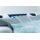 Garten-Whirlpool, ganzjährig nutzbare Badewanne mit Hydromassage für 6 Personen, 210x210 cm Weiß