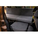 Moonbox Campingbox für Caddy Maxi Minivan - 67cm breit - Dunkelgrau