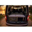 Moonbox Campingbox für Caddy Maxi Minivan - 67cm breit - Dunkelgrau