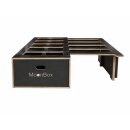 Moonbox Campingbox Schlafsystem Minivan 67cm CADDY Dunkelgrau