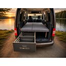 Moonbox Campingbox Schlafsystem Minivan 67cm CADDY Dunkelgrau