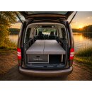 Moonbox Campingbox Schlafsystem Minivan 67cm CADDY Dunkelgrau
